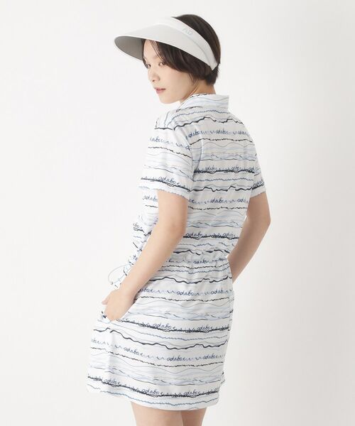 adabat / アダバット ワンピース | クールコアウエイブボーダーワンピース | 詳細9
