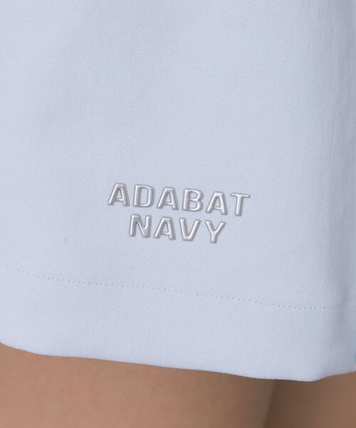 adabat / アダバット ショート・ハーフ・半端丈パンツ | 【ADABAT NAVY】吸水速乾/接触冷感　UVストレッチツイルキュロット | 詳細23