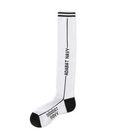 adabat / アダバット ソックス | 【ADABAT NAVY】フレンチニーハイソックス
