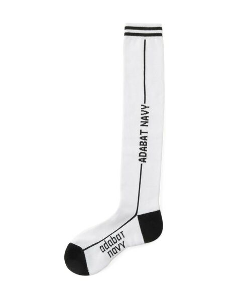 adabat / アダバット ソックス | 【ADABAT NAVY】フレンチニーハイソックス | 詳細1