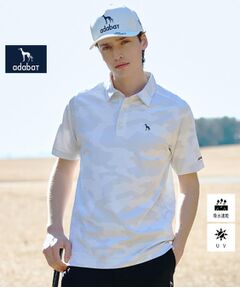 adabat / アダバット ポロシャツ | リンクスジャガード半袖ポロシャツ