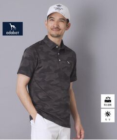 adabat / アダバット ポロシャツ | リンクスジャガード半袖ポロシャツ