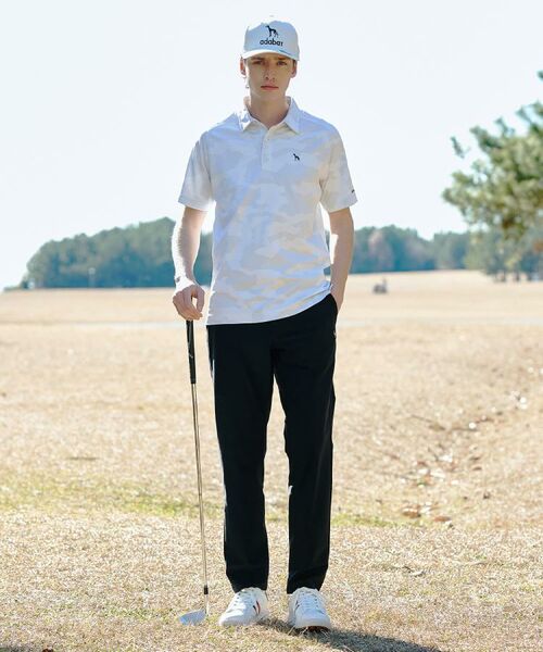 adabat / アダバット ポロシャツ | リンクスジャガード半袖ポロシャツ | 詳細1