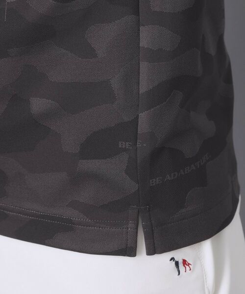 adabat / アダバット ポロシャツ | 【ADABAT NAVY】吸水速乾/UVカット リンクスジャガード半袖ポロシャツ | 詳細20
