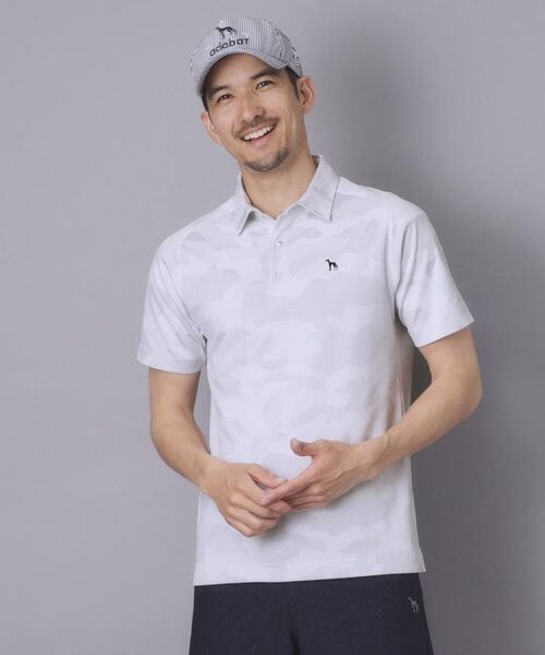 adabat / アダバット ポロシャツ | リンクスジャガード半袖ポロシャツ | 詳細3