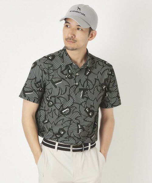 adabat / アダバット ポロシャツ | 【吸水速乾】ウェーブロゴ半袖ポロシャツ | 詳細5