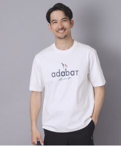 adabat / アダバット Tシャツ | 【ADABAT NAVY】アイスクリアコットン半袖ロゴT