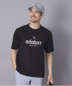 adabat / アダバット Tシャツ | 【ADABAT NAVY】アイスクリアコットン半袖ロゴT