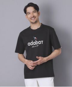 adabat / アダバット Tシャツ | 【ADABAT NAVY】アイスクリアコットン半袖ロゴT