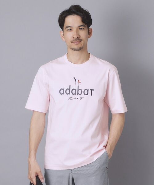 adabat / アダバット Tシャツ | 【ADABAT NAVY】アイスクリアコットン半袖ロゴT | 詳細13
