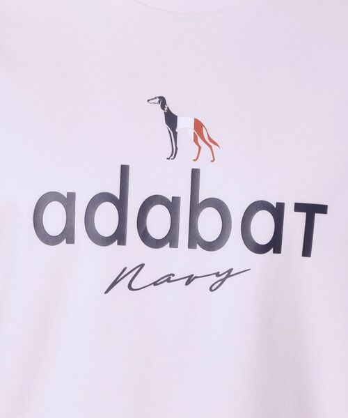adabat / アダバット Tシャツ | 【ADABAT NAVY】アイスクリアコットン半袖ロゴT | 詳細16