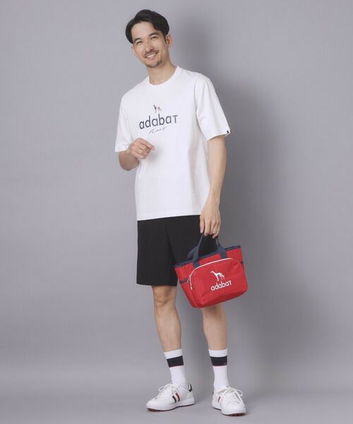 adabat / アダバット Tシャツ | 【ADABAT NAVY】アイスクリアコットン半袖ロゴT | 詳細3