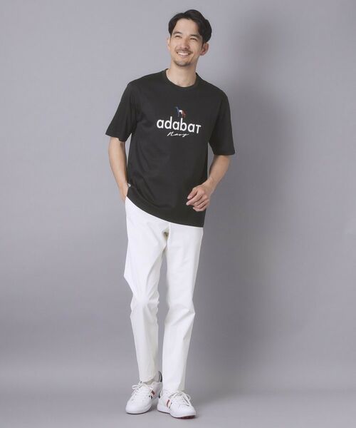 adabat / アダバット Tシャツ | 【ADABAT NAVY】接触冷感/抗菌防臭/消臭 アイスクリアコットン半袖ロゴT | 詳細30