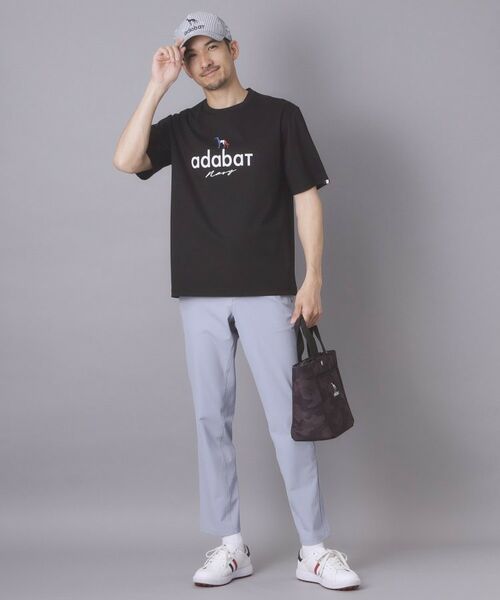 adabat / アダバット Tシャツ | 【ADABAT NAVY】アイスクリアコットン半袖ロゴT | 詳細6