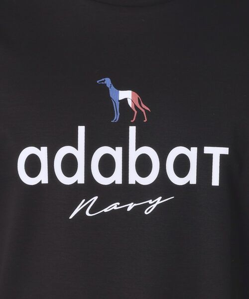 adabat / アダバット Tシャツ | 【ADABAT NAVY】アイスクリアコットン半袖ロゴT | 詳細8