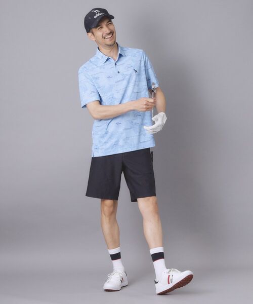 adabat / アダバット ポロシャツ | 【ADABAT NAVY】エアロフォトリンクスプリント半袖ポロシャツ | 詳細7