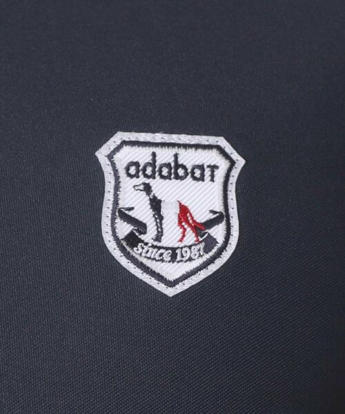 adabat / アダバット ポロシャツ | 【ADABAT NAVY】吸水速乾/UVカット カノコグラフィックロゴ半袖ポロシャツ | 詳細16
