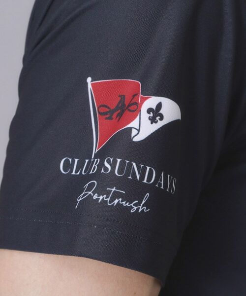 adabat / アダバット ポロシャツ | 【ADABAT NAVY】吸水速乾/UVカット カノコグラフィックロゴ半袖ポロシャツ | 詳細24