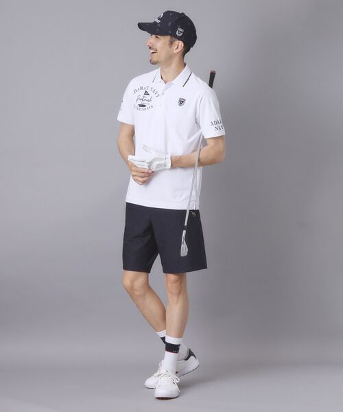 adabat / アダバット ポロシャツ | 【ADABAT NAVY】吸水速乾/UVカット カノコグラフィックロゴ半袖ポロシャツ | 詳細7