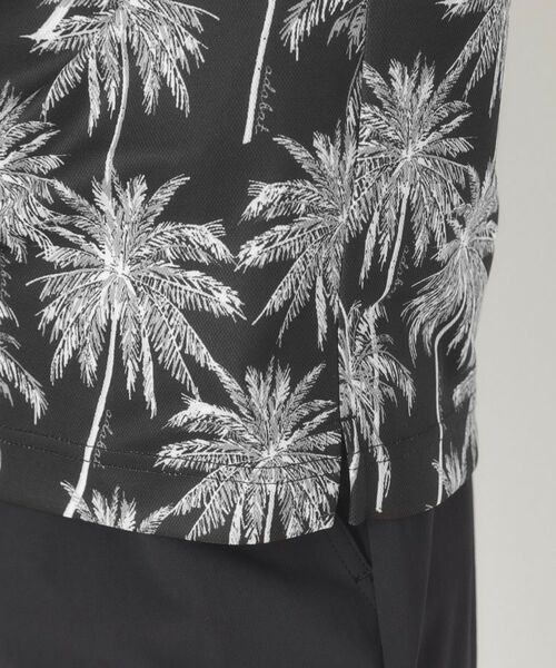 adabat / アダバット ポロシャツ | メッシュヤシプリント半袖ポロシャツ | 詳細18