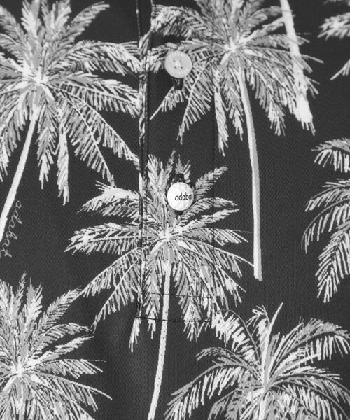 adabat / アダバット ポロシャツ | メッシュヤシプリント半袖ポロシャツ | 詳細20