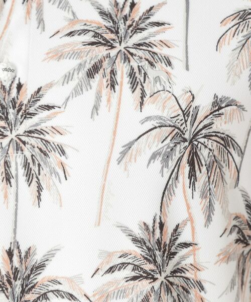 adabat / アダバット ポロシャツ | メッシュヤシプリント半袖ポロシャツ | 詳細4