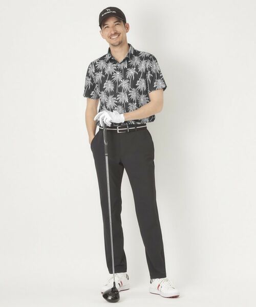 adabat / アダバット ポロシャツ | メッシュヤシプリント半袖ポロシャツ | 詳細7