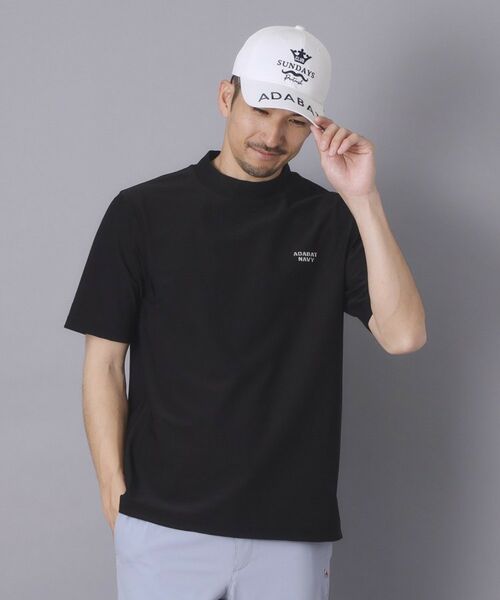 adabat / アダバット カットソー | 【ADABAT NAVY】AIR TOOL半袖モックT | 詳細1