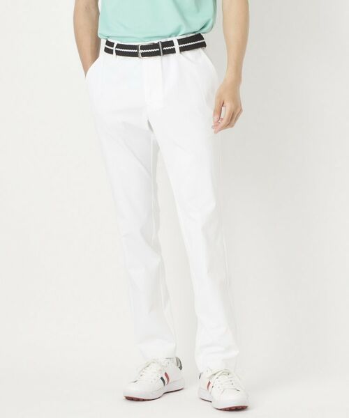 adabat / アダバット パンツ | UVストレッチピケパンツ(ホワイト(001))