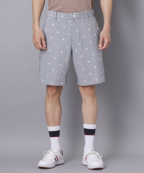 adabat / アダバット ショート・ハーフ・半端丈パンツ | 【ADABAT NAVY】吸水速乾　エンブロイダリーサッカーハーフパンツ | 詳細14