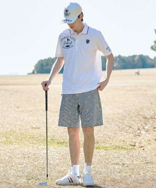 adabat / アダバット ショート・ハーフ・半端丈パンツ | 【ADABAT NAVY】吸水速乾　エンブロイダリーサッカーハーフパンツ | 詳細3