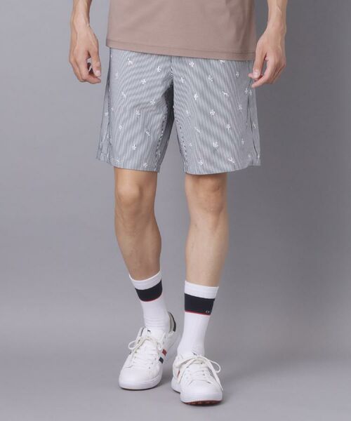 adabat / アダバット ショート・ハーフ・半端丈パンツ | 【ADABAT NAVY】吸水速乾　エンブロイダリーサッカーハーフパンツ | 詳細4