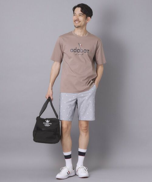 adabat / アダバット ショート・ハーフ・半端丈パンツ | 【ADABAT NAVY】吸水速乾　エンブロイダリーサッカーハーフパンツ | 詳細6