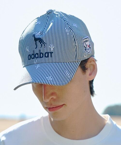 adabat / アダバット キャップ | 【ADABAT NAVY】飛び柄刺しゅうキャップ | 詳細1
