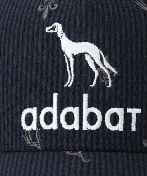 adabat / アダバット キャップ | 【ADABAT NAVY】飛び柄刺しゅうキャップ | 詳細11