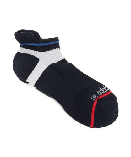 adabat / アダバット ソックス | 【ADABAT NAVY】ラインポイントベリーショート | 詳細1