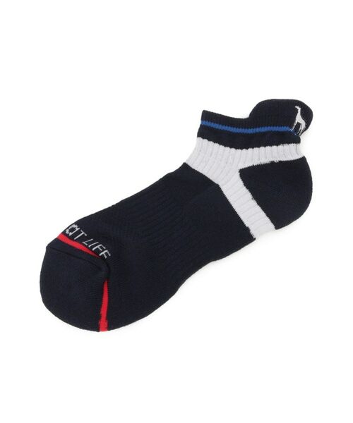 adabat / アダバット ソックス | 【ADABAT NAVY】ラインポイントベリーショート | 詳細2