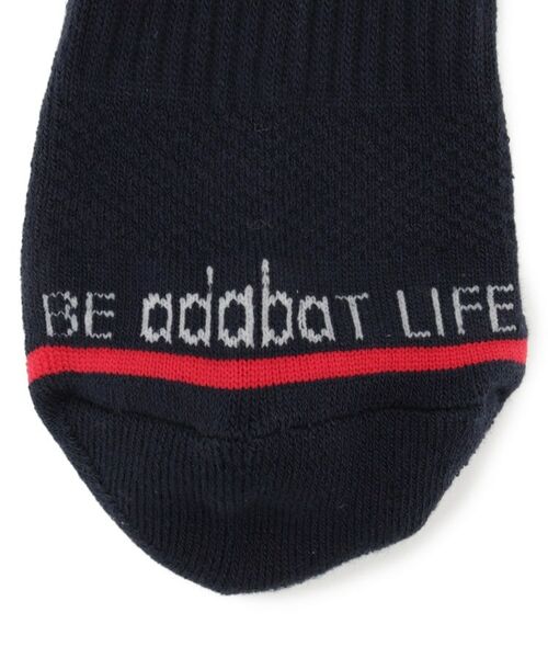 adabat / アダバット ソックス | 【ADABAT NAVY】ラインポイントベリーショート | 詳細5