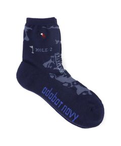 adabat / アダバット ソックス | 【ADABAT NAVY】リンクスショートソックス