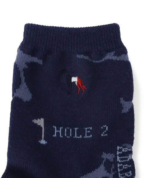 adabat / アダバット ソックス | 【ADABAT NAVY】リンクスショートソックス | 詳細4