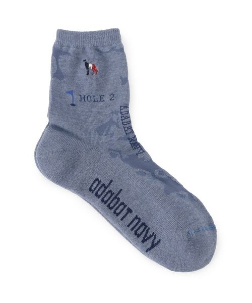 adabat / アダバット ソックス | 【ADABAT NAVY】リンクスショートソックス（サックスブルー(190)）