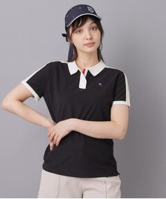 adabat / アダバット ポロシャツ | 【ADABAT NAVY】ニット切替ポロシャツ