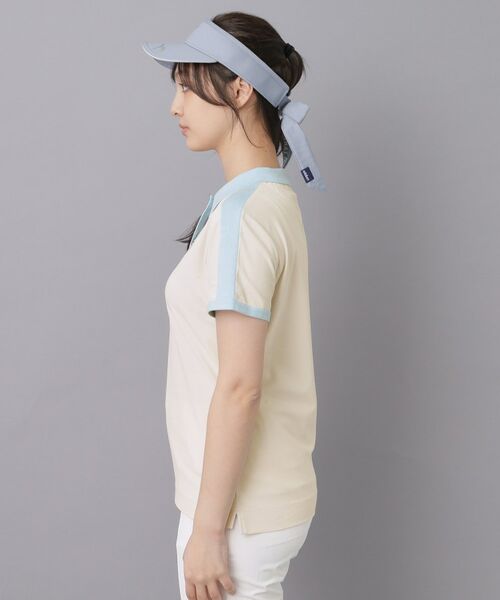 adabat / アダバット ポロシャツ | 【ADABAT NAVY】ニット切替ポロシャツ | 詳細10