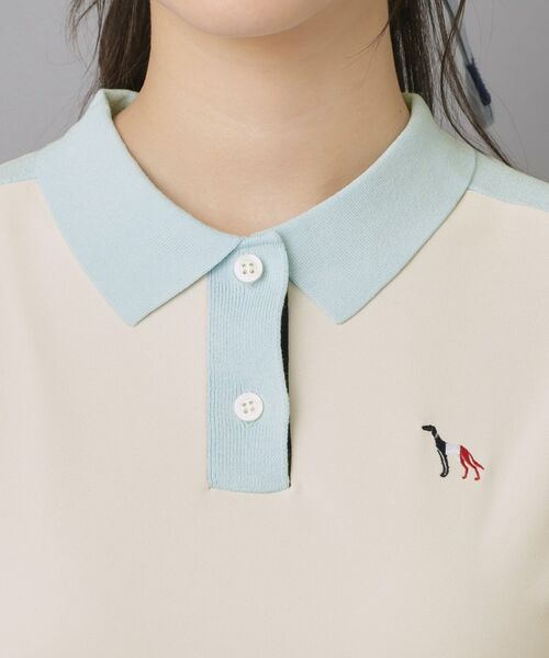 adabat / アダバット ポロシャツ | 【ADABAT NAVY】ニット切替ポロシャツ | 詳細12
