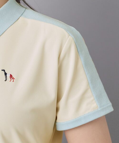 adabat / アダバット ポロシャツ | 【ADABAT NAVY】ニット切替ポロシャツ | 詳細14