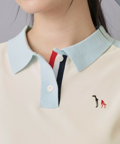adabat / アダバット ポロシャツ | 【ADABAT NAVY】ニット切替ポロシャツ | 詳細20