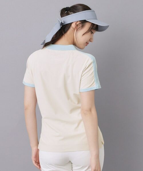 adabat / アダバット ポロシャツ | 【ADABAT NAVY】ニット切替ポロシャツ | 詳細5