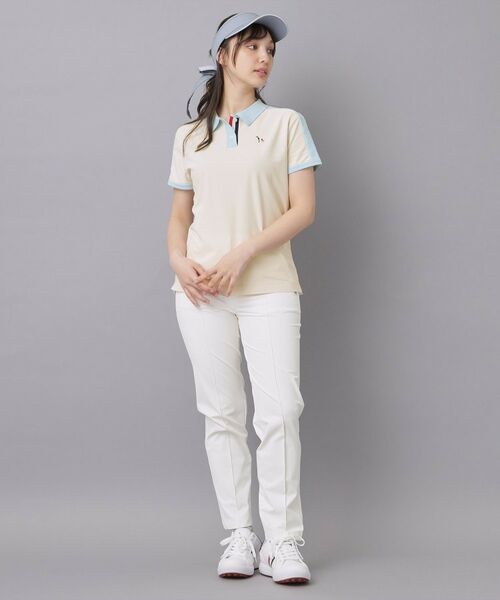 adabat / アダバット ポロシャツ | 【ADABAT NAVY】ニット切替ポロシャツ | 詳細6