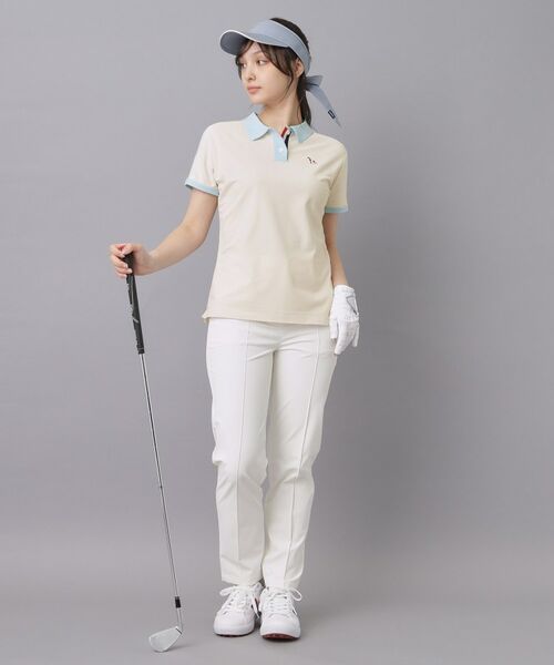 adabat / アダバット ポロシャツ | 【ADABAT NAVY】ニット切替ポロシャツ | 詳細7