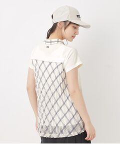 adabat / アダバット ポロシャツ | バックシアー半袖ポロシャツ